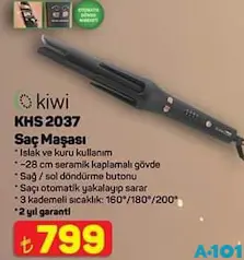 KİWİ KHS2037 SAÇ MAŞASI fiyat ve kampanya bilgisi